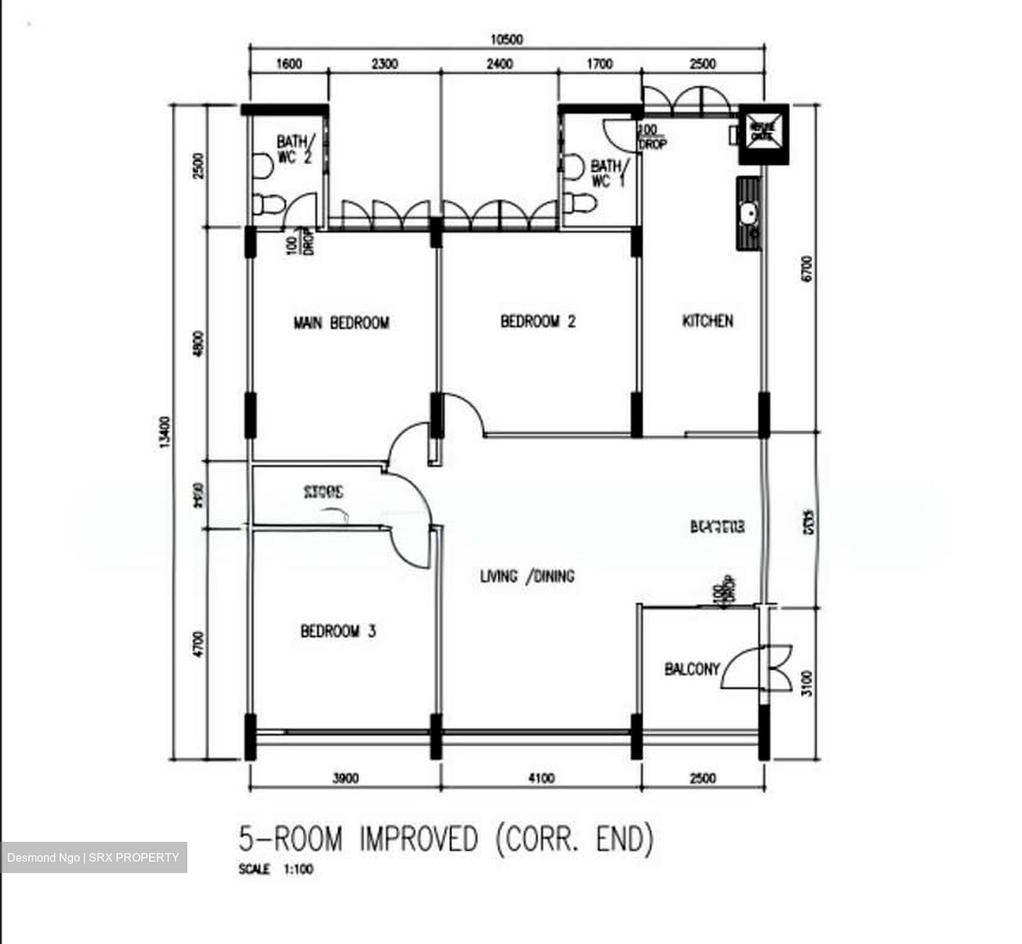 Blk 257 Yishun Sunshine (Yishun), HDB 5 Rooms #536090151